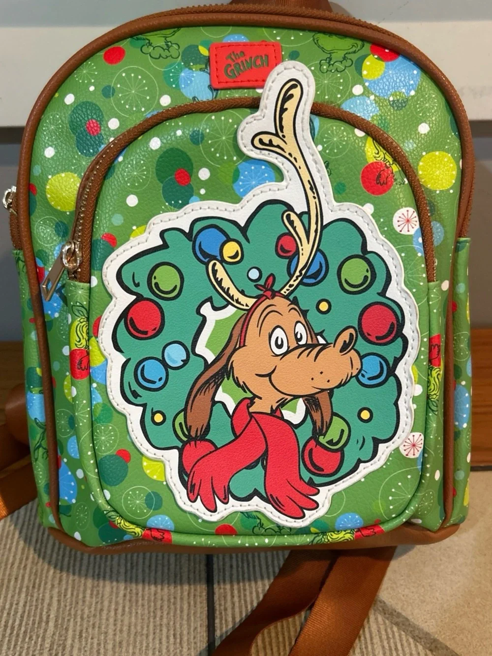 Bioworld Green Grinch Max Backpack